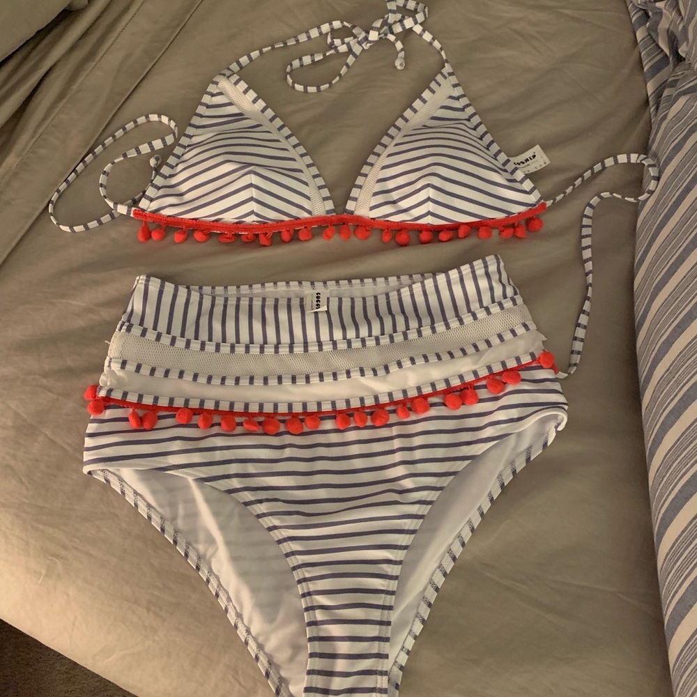 High waist bikini